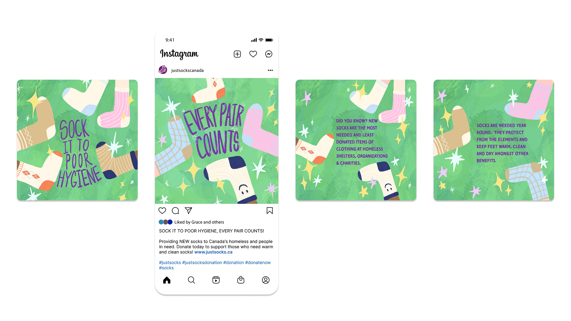 soial media carousal layout